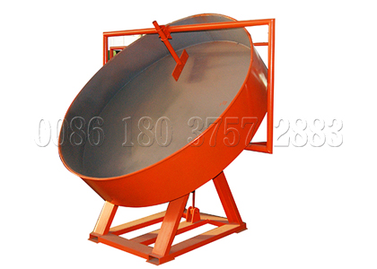 Organic fertilizer disc granulator