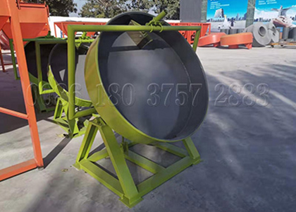 disc poultry litter fertilizer pelletizer